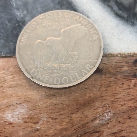 1971 Eisenhower Dollar D clad - Picture 2 of 5
